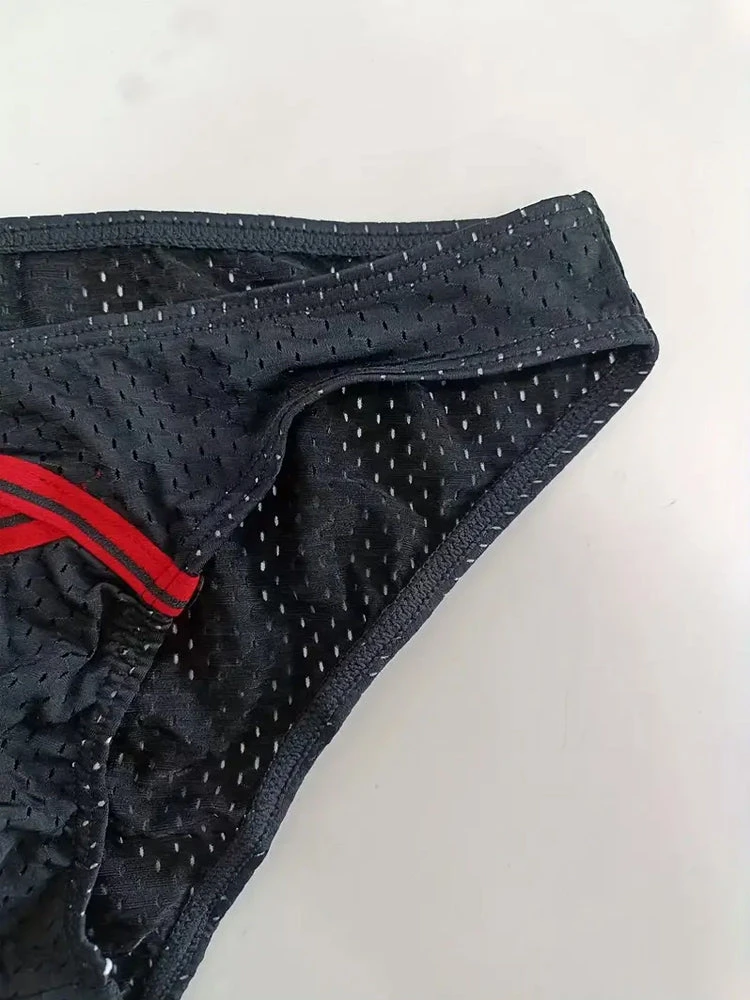 6 Pack Men’s Sexy Hollow Out Bikinis(6 Pack Men S Sexy Hollow Out Bikinis) 8 6 Pack Men’s Sexy Hollow Out Bikinis(6 Pack Men S Sexy Hollow Out Bikinis) - Image 8