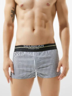 Mens 100% Cotton Striped Loose Home Boxer Shorts(Mens 100 Cotton Striped Loose Home Boxer Shorts) 23 Mens 100% Cotton Striped Loose Home Boxer Shorts(Mens 100 Cotton Striped Loose Home Boxer Shorts) -Mr Saker 6a47947fb0820dbc148197a23bccaa09