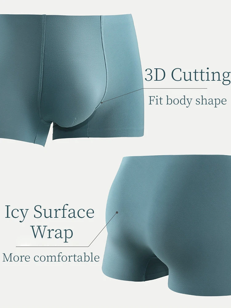 2 Pack Cooling Seamless Ball Support Pouch Trunks(2 Pack Cooling Seamless Ball Support Pouch Trunks Mrsaker) 2 2 Pack Cooling Seamless Ball Support Pouch Trunks(2 Pack Cooling Seamless Ball Support Pouch Trunks Mrsaker) - Image 2