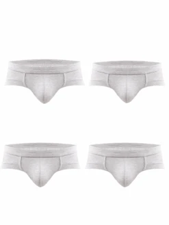 4 Pack Modal Soft Breathable Support Pouch Underwear(Modal Elastic Fiber Soft Breathable Briefs) 38 4 Pack Modal Soft Breathable Support Pouch Underwear(Modal Elastic Fiber Soft Breathable Briefs) -Mr Saker 7