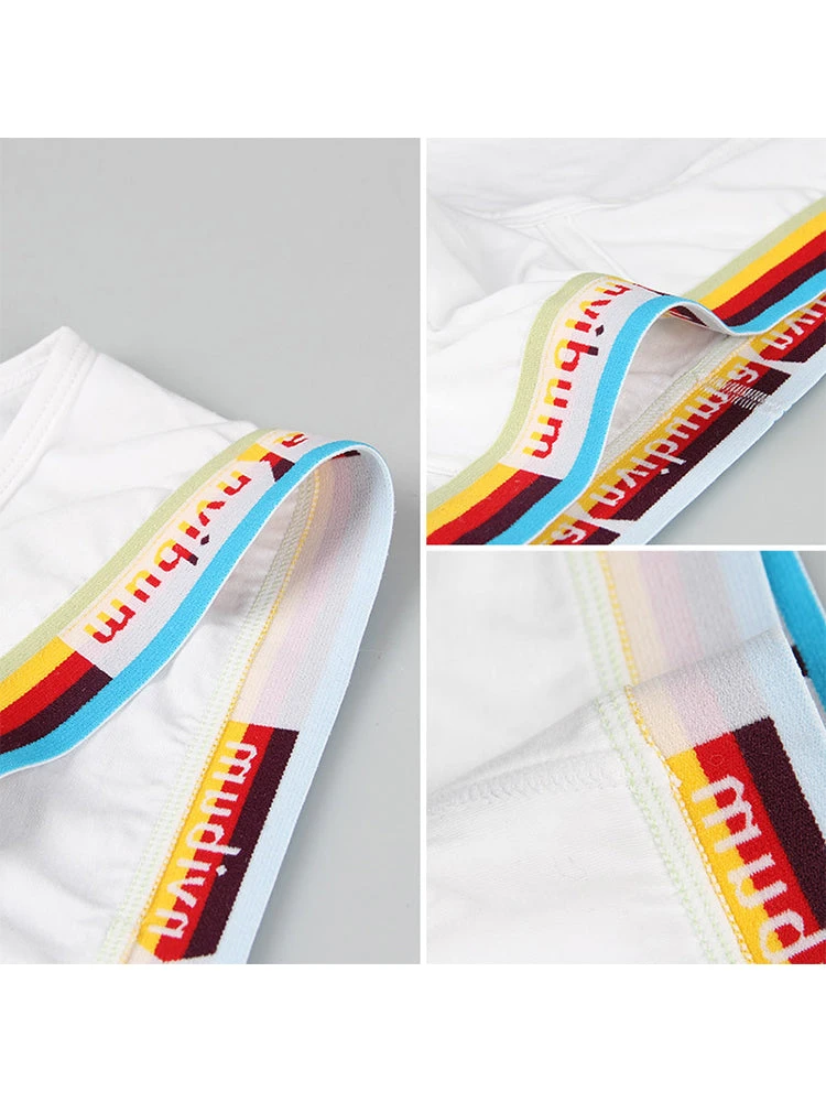 2 Pack Men’s U Pouch Rainbow Pride Briefs(2 Pack Mens Rainbow Waistband Big Pouch Briefs Mrsaker) 17 2 Pack Men’s U Pouch Rainbow Pride Briefs(2 Pack Mens Rainbow Waistband Big Pouch Briefs Mrsaker) - Image 17