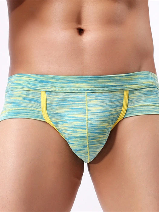 4 Pack Men's Striped U-convex Pouch Briefs(4pcs Cotton Striped U Convex Pouch Briefs) 10 4 Pack Men's Striped U-convex Pouch Briefs(4pcs Cotton Striped U Convex Pouch Briefs) - Image 10