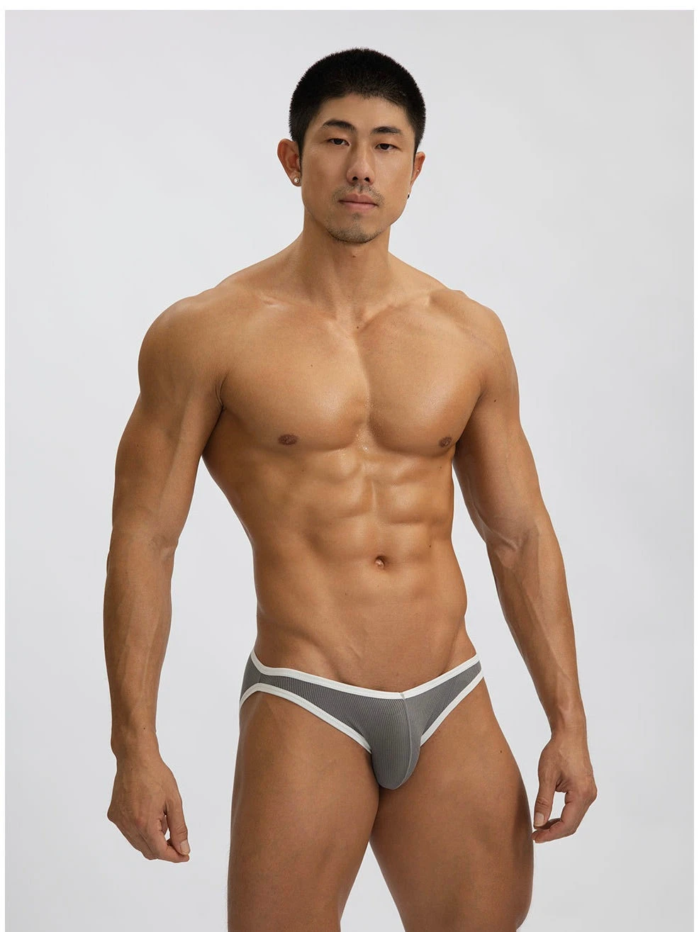 Sexy V-shape Low-rise Threaded Bikini For Men(Sexy V Shape Low Rise Threaded Bikini For Men) 6 Sexy V-shape Low-rise Threaded Bikini For Men(Sexy V Shape Low Rise Threaded Bikini For Men) - Image 6
