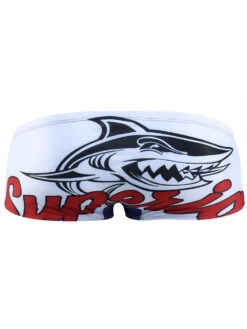 Men's Shark Printed Swimming Trunks(Mens Shark Printed Swimming Trunks) -Mr Saker 7beb107bf359938b9a8d6957dd1bc467