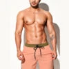Men's Solid-Colored Breathable Mesh Board Shorts(Mens Solid Colored Soft Board Shorts)