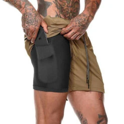 Mesh Quick-drying Sports Short With Phone Pocket(Mesh Quick Drying Sports Short With Phone Pocket) 33 Mesh Quick-drying Sports Short With Phone Pocket(Mesh Quick Drying Sports Short With Phone Pocket) -Mr Saker 7fe15567f1146bf04248b55bd9aa127c