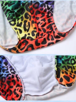 Mens Bulge Pouch Surfing Printed Bohemian Swim Briefs(Mens Surfing Printed Bohemian Swim Briefs) -Mr Saker 8055e71267a46ed39275160c6fb77117