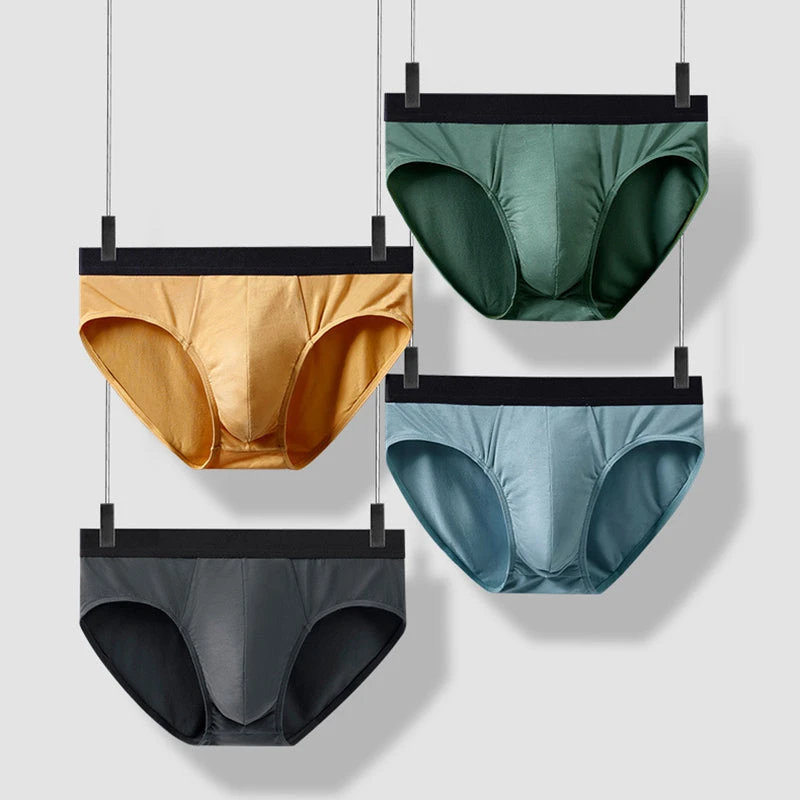 3 Pack Soft Modal Cotton Large Pouch Briefs(3 Pack Soft Modal Cotton Large Pouch Briefs) 2 3 Pack Soft Modal Cotton Large Pouch Briefs(3 Pack Soft Modal Cotton Large Pouch Briefs) - Image 2