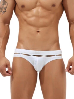 Men's Sexy Cutout Swim Briefs(Mens Sexy Cutout Swim Briefs)