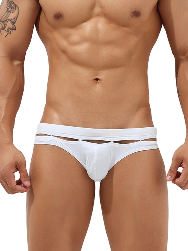 Men's Sexy Cutout Swim Briefs(Mens Sexy Cutout Swim Briefs) 1 Men's Sexy Cutout Swim Briefs(Mens Sexy Cutout Swim Briefs)