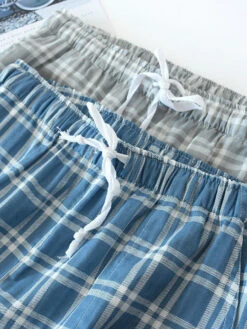 Men's Plaid Soft Cotton Pajama Pants(Mens Plaid Soft Cotton Pajama Pants) -Mr Saker 84409a52f8d6a77219f3fd91f4420053