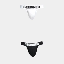 2 Pack Men's Cotton Stretch Jock Strap(2 Pack Mens Cotton Stretch Jock Strap) -Mr Saker 85956545354