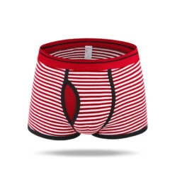 Men's Striped Cotton Sports Boxer Briefs(Mens Striped Cotton Sports Boxer Briefs) 37 Men's Striped Cotton Sports Boxer Briefs(Mens Striped Cotton Sports Boxer Briefs) -Mr Saker 8688cea927f3b16ec6308ce35e949777