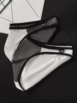 Men's Thin Low-rise Breathable Large Pouch Briefs(Mens Thin Low Waisted Breathable Large Pouch Briefs) -Mr Saker 89845454