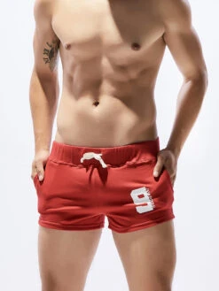 Men’s Drawstring Sport Shorts(Sweatshirt Shorts)