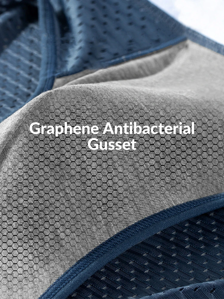 4 Pack Breathable Ice Silk Antibacterial Men's Briefs(4 Pack Breathable Ice Silk Antibacterial Mens Briefs) 11 4 Pack Breathable Ice Silk Antibacterial Men's Briefs(4 Pack Breathable Ice Silk Antibacterial Mens Briefs) - Image 11