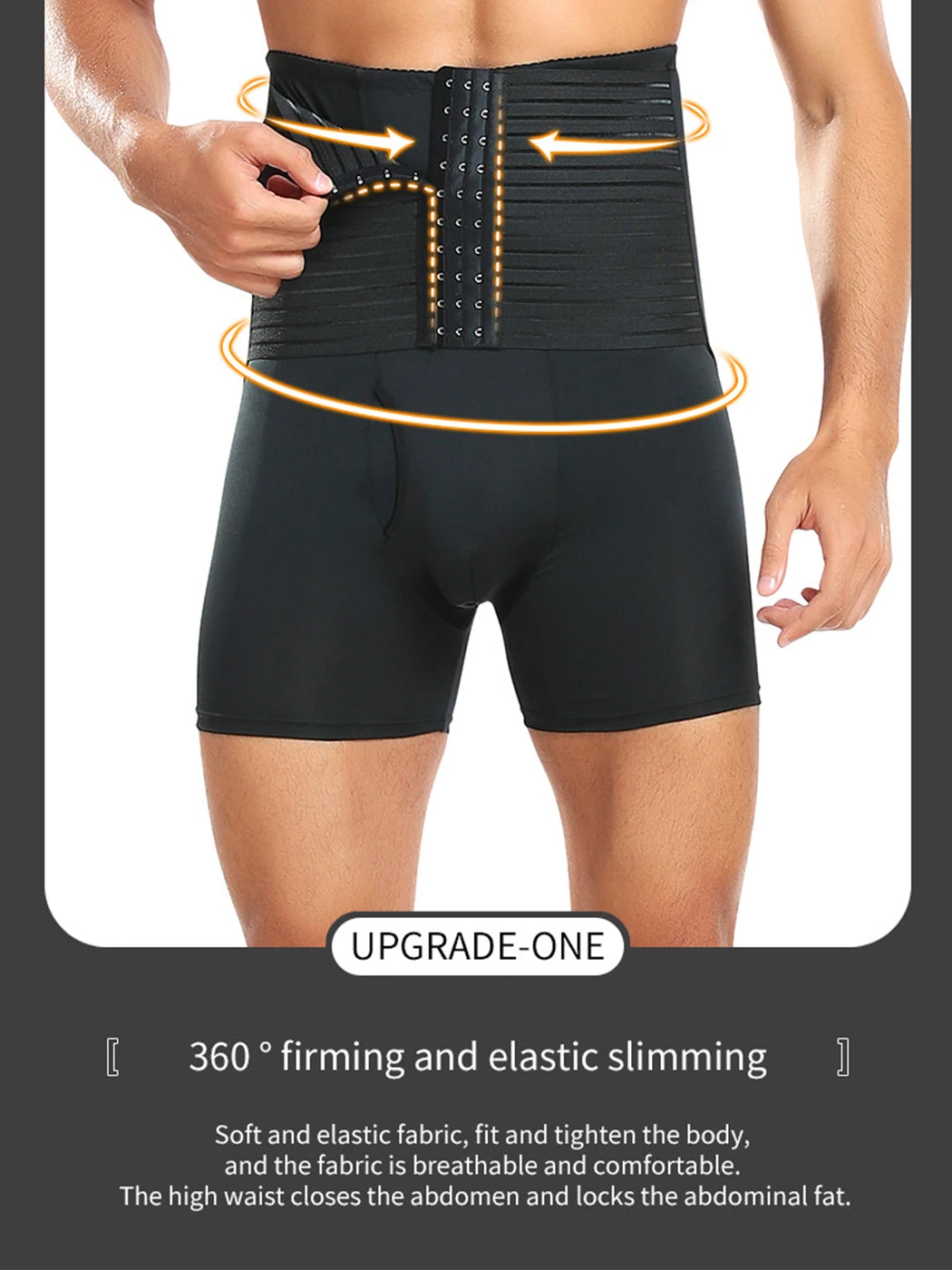 Men's Tummy Control Boxer Briefs With Open Fly(Mens Tummy Control Boxer Briefs With Open Fly) 7 Men's Tummy Control Boxer Briefs With Open Fly(Mens Tummy Control Boxer Briefs With Open Fly) - Image 7