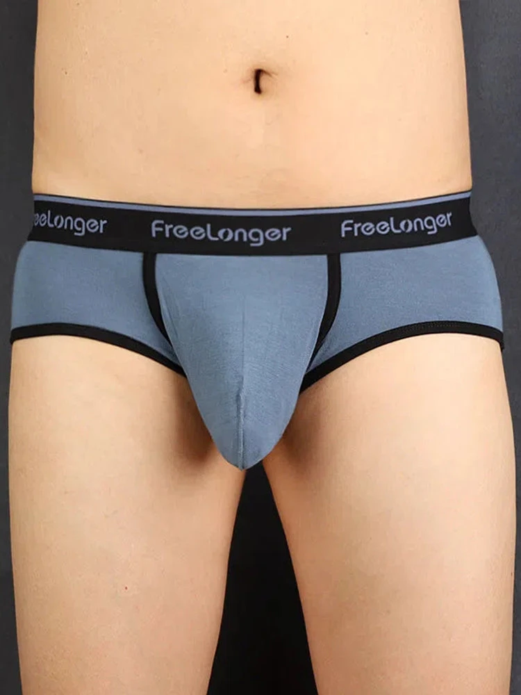 FreeLonger Men's Microfiber Covered Silky Touch Briefs(Mens Microfiber No Fly Covered Silky Touch Briefs Mrsaker) 11 FreeLonger Men's Microfiber Covered Silky Touch Briefs(Mens Microfiber No Fly Covered Silky Touch Briefs Mrsaker) - Image 11