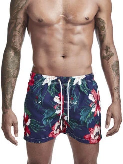 Mens Tropical Print Drawstring Quick Dry Board Shorts(Mens Tropical Print Drawstring Quick Dry Board Shorts) 33 Mens Tropical Print Drawstring Quick Dry Board Shorts(Mens Tropical Print Drawstring Quick Dry Board Shorts) -Mr Saker 8ead0514d3b58d8ccb7fd59a0b9ad6d0