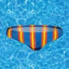 Men Casual Stripe Quick Drying Swim Briefs(Men Casual Stripe Quick Drying Swim Briefs)