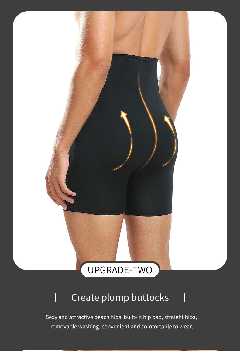 Men's Tummy Control Boxer Briefs With Open Fly(Mens Tummy Control Boxer Briefs With Open Fly) 9 Men's Tummy Control Boxer Briefs With Open Fly(Mens Tummy Control Boxer Briefs With Open Fly) - Image 9