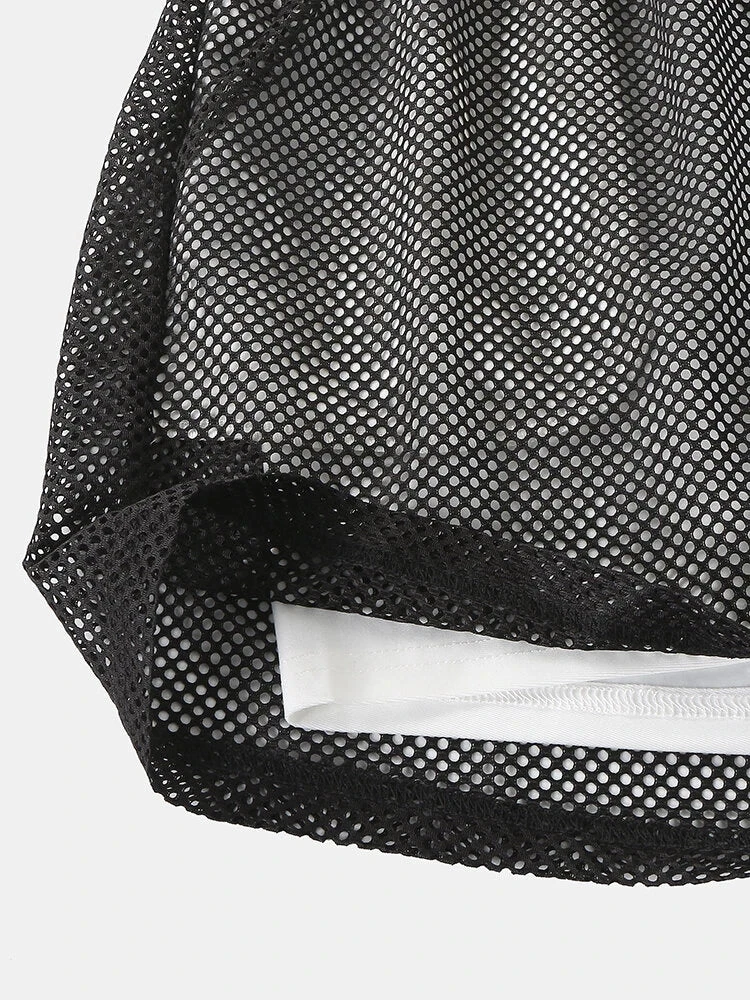 Mens Mesh Loose See Through Swim Shorts(Mens Mesh Loose See Through Swim Shorts) 7 Mens Mesh Loose See Through Swim Shorts(Mens Mesh Loose See Through Swim Shorts) - Image 7