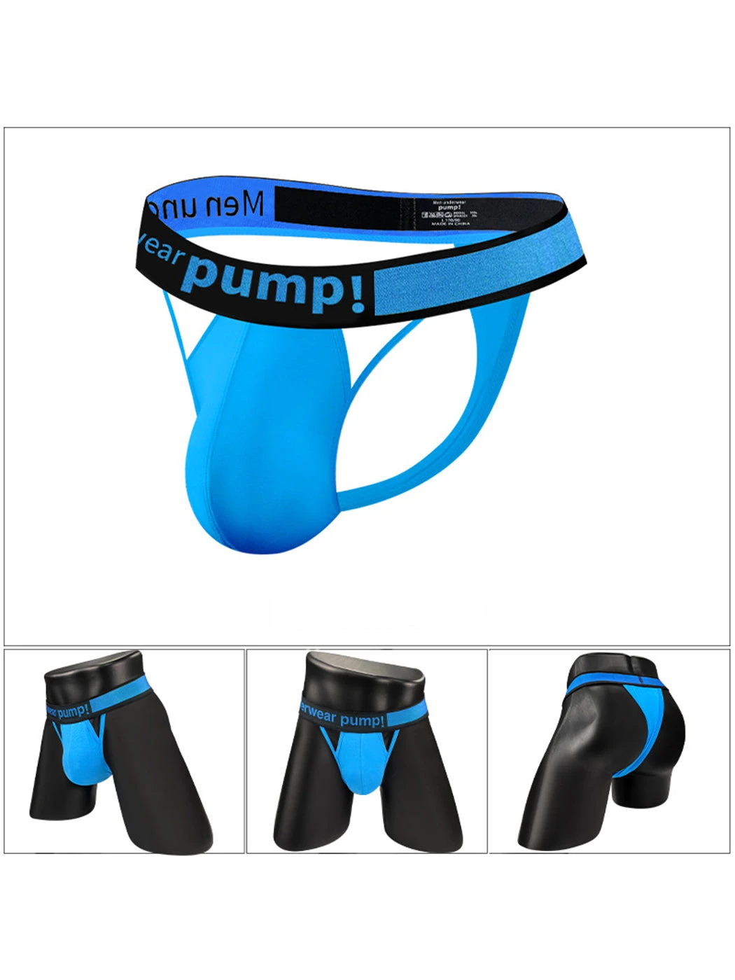Men's Sexy Butt-Lifting Sporty U-Pouch Large Thong & Strings(Sexy Butt Lifting Sporty U Pouch Large Mens Thong Strings) 14 Men's Sexy Butt-Lifting Sporty U-Pouch Large Thong & Strings(Sexy Butt Lifting Sporty U Pouch Large Mens Thong Strings) - Image 14