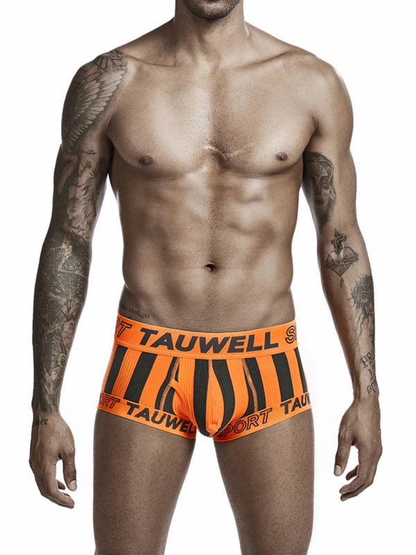 Mens Striped Support Pouch Boxer Briefs With Fly(Mens Striped Support Pouch Boxer Briefs With Fly) 1 Mens Striped Support Pouch Boxer Briefs With Fly(Mens Striped Support Pouch Boxer Briefs With Fly)