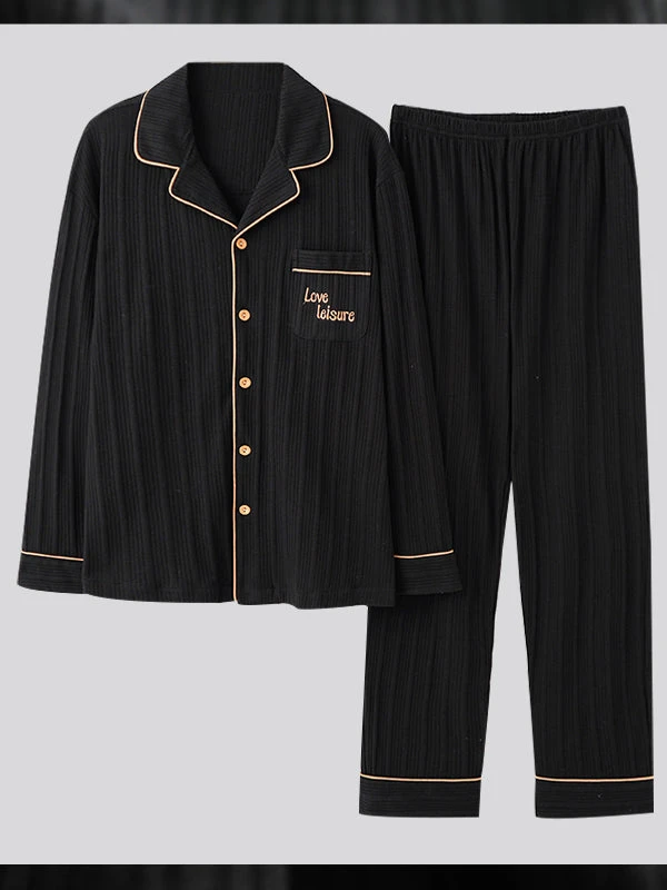 Men's Cotton Knit Classic Pajamas Set(Mens Cotton Knit Classic Pajamas Set) 16 Men's Cotton Knit Classic Pajamas Set(Mens Cotton Knit Classic Pajamas Set) - Image 16