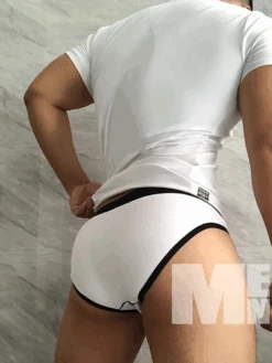 Men’s Spliced Lines U Convex Pouch Cotton Briefs(Simple Lines U Convex Large Cotton Pouch Briefs) 24 Men’s Spliced Lines U Convex Pouch Cotton Briefs(Simple Lines U Convex Large Cotton Pouch Briefs) -Mr Saker 95454