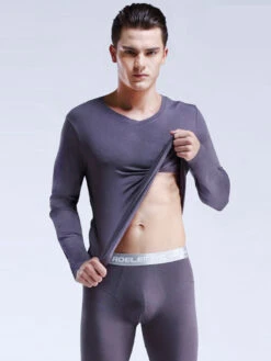 Mens Ultra Soft Low Cut V-Neck Thermal Shirt(Mens Ultra Soft Low Cut V Neck Thermal Shirt) 23 Mens Ultra Soft Low Cut V-Neck Thermal Shirt(Mens Ultra Soft Low Cut V Neck Thermal Shirt) -Mr Saker 9551534527 1692867452