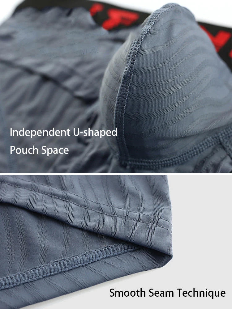 3 Pack Men's Striped U-Pouch Breathable Casual Briefs(3 Pack Mens Striped U Pouch Breathable Casual Briefs) 7 3 Pack Men's Striped U-Pouch Breathable Casual Briefs(3 Pack Mens Striped U Pouch Breathable Casual Briefs) - Image 7
