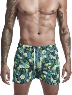 Mens Tropical Print Drawstring Quick Dry Board Shorts(Mens Tropical Print Drawstring Quick Dry Board Shorts) 29 Mens Tropical Print Drawstring Quick Dry Board Shorts(Mens Tropical Print Drawstring Quick Dry Board Shorts) -Mr Saker 9ab58eda3913bd1902502984bfe9ef85