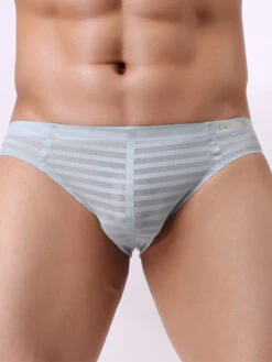 3 Pack Men's Mesh Nylon Breathable Solid Color Bikini(3 Pack Mens Mesh Nylon Breathable Solid Color Bikini) 24 3 Pack Men's Mesh Nylon Breathable Solid Color Bikini(3 Pack Mens Mesh Nylon Breathable Solid Color Bikini) -Mr Saker 9e05cee459177715dff193cba01966c6