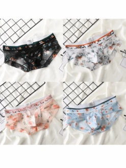 4 Pack Men’s Flower Print Pouch Briefs(Men S Flower Print Pouch Briefs) 37 4 Pack Men’s Flower Print Pouch Briefs(Men S Flower Print Pouch Briefs) -Mr Saker C1 40934972 a66d 4862 9361 e3ce97477f59