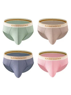 Men's Threaded Fabric U-Raised Low Rise Trunks(4 Pack Mens Threaded Breathable Sexy U Convex Large Pouch Comfortable Briefs) 28 Men's Threaded Fabric U-Raised Low Rise Trunks(4 Pack Mens Threaded Breathable Sexy U Convex Large Pouch Comfortable Briefs) -Mr Saker COLOR 1 896d8aaf 2f08 4bea a29f ced52edd5d36