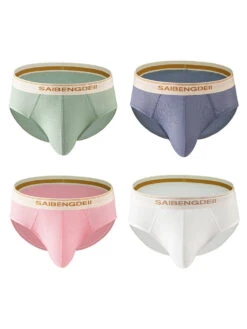 Men's Threaded Fabric U-Raised Low Rise Trunks(4 Pack Mens Threaded Breathable Sexy U Convex Large Pouch Comfortable Briefs) 31 Men's Threaded Fabric U-Raised Low Rise Trunks(4 Pack Mens Threaded Breathable Sexy U Convex Large Pouch Comfortable Briefs) -Mr Saker COLOR 4 dd9304d2 3325 4f36 b4b9 4a9d69f84cd1