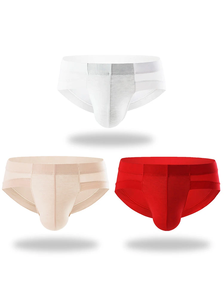 3 Pack Summer Men's Brief With Support Pouch(3 Pack Summer Mens Brief With Support Pouch) 19 3 Pack Summer Men's Brief With Support Pouch(3 Pack Summer Mens Brief With Support Pouch) - Image 19