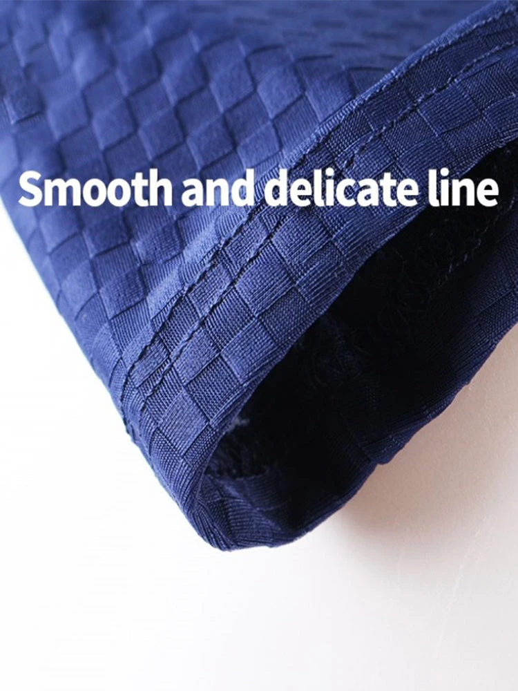 2 Pack Breathable Grid Ice Silk Men's Underwear(2 Pack Breathable Grid Ice Silk Mens Underwear) 11 2 Pack Breathable Grid Ice Silk Men's Underwear(2 Pack Breathable Grid Ice Silk Mens Underwear) - Image 11