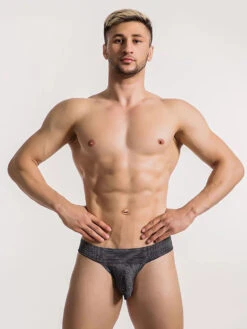 2 Pack Ball Support Pouch Ribbed Men's Bikini Underwear(2 Pack Ball Support Pouch Ribbed Mens Bikini Underwear) 32 2 Pack Ball Support Pouch Ribbed Men's Bikini Underwear(2 Pack Ball Support Pouch Ribbed Mens Bikini Underwear) -Mr Saker IMG 8159