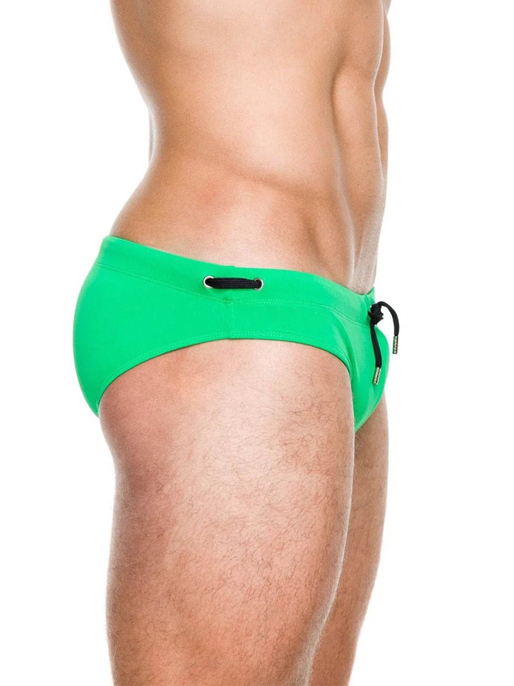 Men's Solid Swimming Briefs Drawstring Bikini(Mens Solid Swimming Briefs Drawstring Bikini) 15 Men's Solid Swimming Briefs Drawstring Bikini(Mens Solid Swimming Briefs Drawstring Bikini) - Image 15