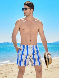 Men's Drawstring Leisure Striped Swim Shorts(Mens Drawstring Leisure Striped Swim Shorts) 16 Men's Drawstring Leisure Striped Swim Shorts(Mens Drawstring Leisure Striped Swim Shorts) -Mr Saker O1CN011YJfpK1kgbP65MxFC 3235424713 0 cib