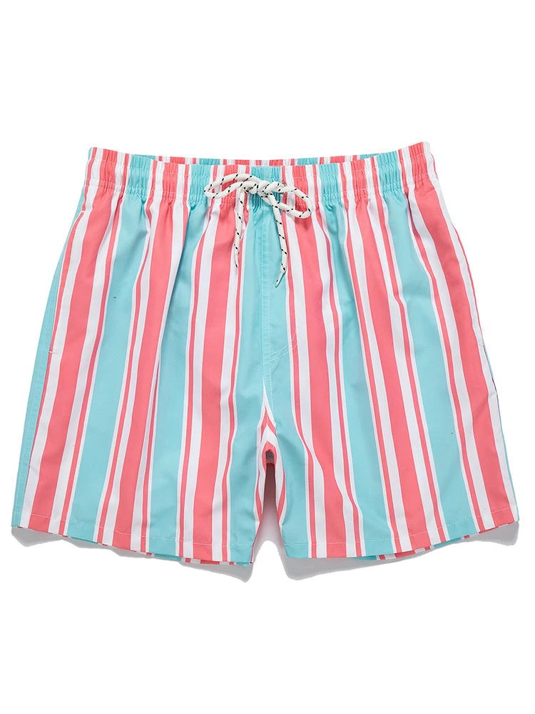 Men's Drawstring Leisure Striped Swim Shorts(Mens Drawstring Leisure Striped Swim Shorts) 11 Men's Drawstring Leisure Striped Swim Shorts(Mens Drawstring Leisure Striped Swim Shorts) - Image 11
