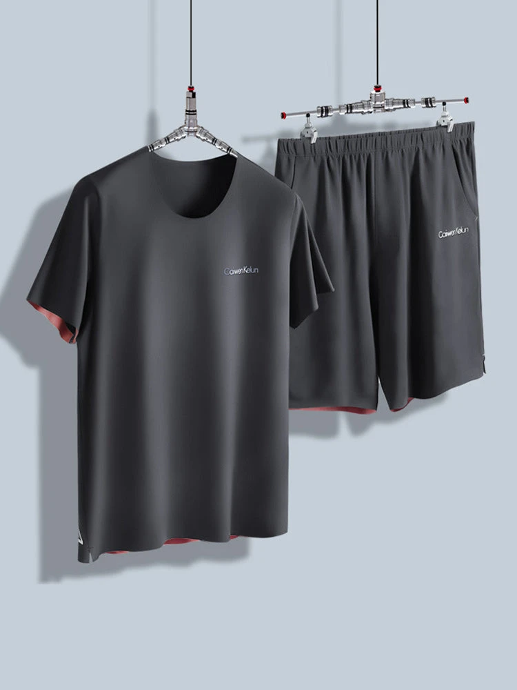 Men's Soft Summer Sleepwear Set(Mens Soft Modal Summer Sleepwear Set) 12 Men's Soft Summer Sleepwear Set(Mens Soft Modal Summer Sleepwear Set) - Image 12