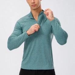 Men's Active Slim-fit Quarter Zip Long Sleeve Outdoor Athletic Performance Pullover(Mens Active Slim Fit Quarter Zip Long Sleeve Outdoor Athletic Performance Pullover) 24 Men's Active Slim-fit Quarter Zip Long Sleeve Outdoor Athletic Performance Pullover(Mens Active Slim Fit Quarter Zip Long Sleeve Outdoor Athletic Performance Pullover) -Mr Saker O1CN01O7r1kk28m8vU6w6re 1692087974 0 cib