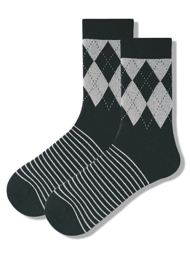 5 Pack Men's Vintage Diamond Socks(5 Pack Mens Vintage Diamond Socks Mrsaker) 14 5 Pack Men's Vintage Diamond Socks(5 Pack Mens Vintage Diamond Socks Mrsaker) - Image 14