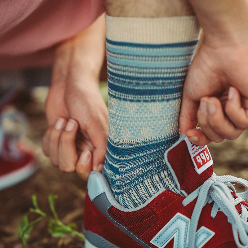 4 Pack Retro Ethnic Style Crew Socks(4 Pack Retro Ethnic Style Crew Socks) 3 4 Pack Retro Ethnic Style Crew Socks(4 Pack Retro Ethnic Style Crew Socks) - Image 3