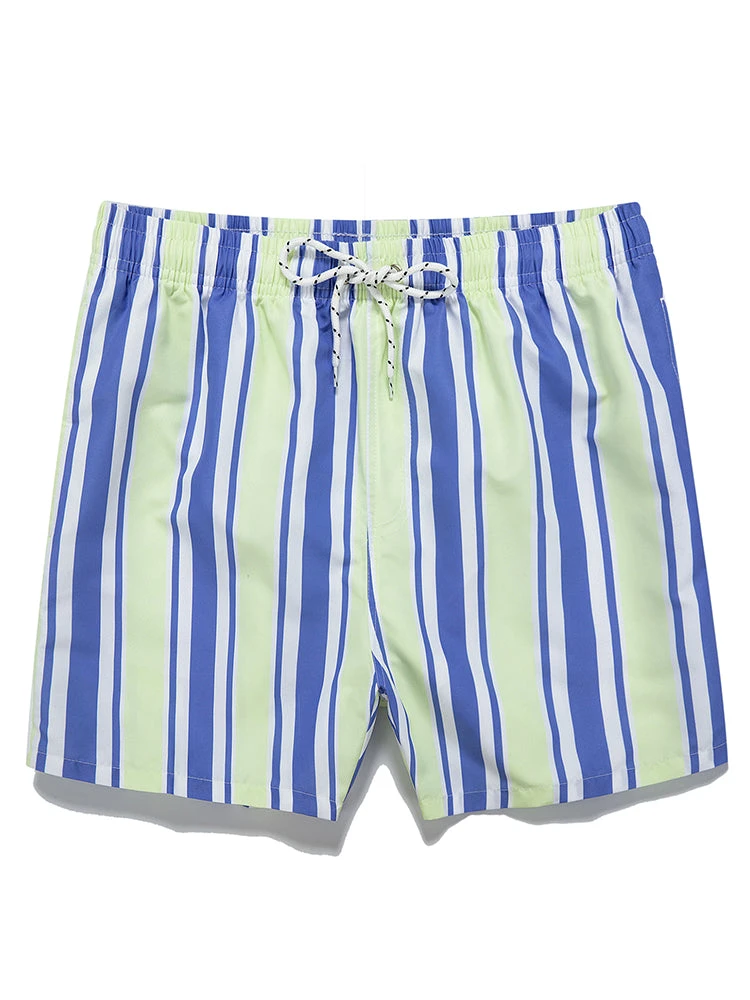 Men's Drawstring Leisure Striped Swim Shorts(Mens Drawstring Leisure Striped Swim Shorts) 9 Men's Drawstring Leisure Striped Swim Shorts(Mens Drawstring Leisure Striped Swim Shorts) - Image 9