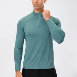 Men's Active Slim-fit Quarter Zip Long Sleeve Outdoor Athletic Performance Pullover(Mens Active Slim Fit Quarter Zip Long Sleeve Outdoor Athletic Performance Pullover) 25 Men's Active Slim-fit Quarter Zip Long Sleeve Outdoor Athletic Performance Pullover(Mens Active Slim Fit Quarter Zip Long Sleeve Outdoor Athletic Performance Pullover) -Mr Saker O1CN01r1J4Ys28m8vSdZqN1 1692087974 0 cib