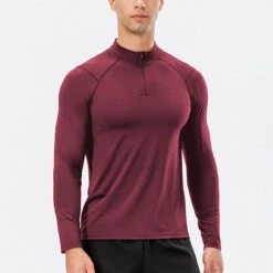 Men's Active Slim-fit Quarter Zip Long Sleeve Outdoor Athletic Performance Pullover(Mens Active Slim Fit Quarter Zip Long Sleeve Outdoor Athletic Performance Pullover) 39 Men's Active Slim-fit Quarter Zip Long Sleeve Outdoor Athletic Performance Pullover(Mens Active Slim Fit Quarter Zip Long Sleeve Outdoor Athletic Performance Pullover) -Mr Saker O1CN01roEdaJ28m8veVxq6C 1692087974 0 cib
